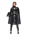Produktbild: Rubie's Official 887594 Star Wars Darth Vader-Kostüm für Damen, Größe S Halloween