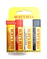 Produktbild: BURT´S BEES Set 4x Lip Balm Lippenpflegestift Beeswax Strawberry Coco Vanilla