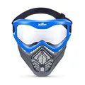 Produktbild: Taktische Maske von XSHOT von Zuru Outdoor-Spielzeug für Jungen und Mädchen, Teenager und Erwachsene (Blaue Maske)