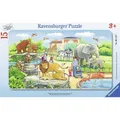 Produktbild: Ravensburger Puzzle 06116 - Ausflug in den Zoo 15 Teile Rahmenpuzzle NEU & OVP