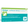 Produktbild: Ginkgo - 1 A Pharma® 240 mg
