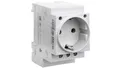 Produktbild: Modularsteckdose 2P+Z 16A 230V Schuko für Schiene 5TE6800