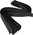Produktbild: Klett Kabelbinder Klettband Klettbänder 25mm breit schwarz 10-teilig (150 mm)
