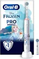 Produktbild: Oral-B PRO 14876673. Zweck: Kinder, Zahnbürstentyp: Rotierende Zahnbürste, Zahnbürsten Modi: Tägliche Pflege, Polieren, Sensibel. Energiequelle: Akku, Akku-/Batterietechnologie: Lithium-Ion (Li-Ion). Anzahl enthaltener Griffe: 1 Stück(e), Anzahl enthaltener Bürstenköpfe: 2 Stück(e) (8006540774724)