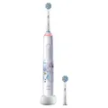 Produktbild: ORAL-B Pro Junior 6+ Frozen Elektrische Kinderzahnbürste Weiß, Reinigungstechnol