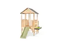 Produktbild: EXIT TOYS Panorama Holzspielhaus mit Rutsche (Matschküche)