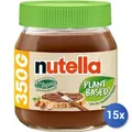 Produktbild: 15x Ferrero Nutella Plant Based Vegane Aufstrichcreme 350 g Glas, Multicolor