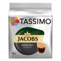 Produktbild: TASSIMO JACOBS Espresso Classico Kaffee KAPSEL Gemahlen Röstkaffee 5x16 T-DISCS