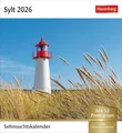Produktbild: Sylt Sehnsuchtskalender 2026 - Wochenkalender mit 53 Postkarten: Reise-Kalender mit 53 Postkarten voll traumhafter Urlaubs-Fotos. Sylt für den Schreibtisch in einem Wochenkalender (Postkartenkalender)