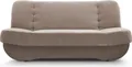 Produktbild: MOEBLO Schlafsofa PAFOS – Sofa Kippsofa Klappsofa Click-Clack Couch mit Bettkasten und Schlaffunktion (BxHxT): 192x90x87 cm (SORO 13 - Beige)