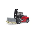 Produktbild: Bruder Linde HT160 Stapler mit Palette und 3 Boxen Logistik Fahrzeug