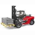 Produktbild: BRUDER 02513 Linde HT160 Stapler mit Palette und 3 Gitterboxen