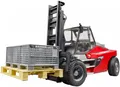 Produktbild: 4001702025137 Forklift with pallet and basket Linde BRUDER