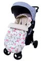 Produktbild: BabyLux Fußsack Sommerfußsack 90cm für Babyschale, Kinderwagen & Buggy Frühling Herbst