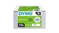 Produktbild: DYMO D1 Klebeband 9 mm x 7 m schwarz/weiß PACKUNG /10 Stück/ /T2DE