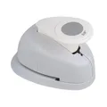 Produktbild: Rayher Hobby 8959700 Motivstanzer Rund/Kreis, ø 1,6 cm- 5/8 Zoll, geeignet für Papier/Karton bis zu 200g/m², Orange