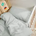 Produktbild: Laleni Kinderbettwäsche 100x135 cm aus Baumwolle - Musselin Bettwäsche Kinder 100 x 135 cm+Kissenbezug 40x60 - Oeko-TEX zertifizierte Bettwäsche Blau - Musselin Kinderbettwäsche 100 x 135 Baumwolle