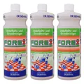 Produktbild: Dr. Schnell Forex 3 x 1 Liter Porentiefer Unterhalts- und Grundreiniger  Set