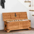 Produktbild: Vidaxl Truhe Raues Mangoholz