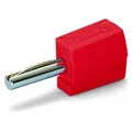 Produktbild: WAGO Bananenstecker 215-212 für 4 mm Buchsendurchmesser – 50 Stück