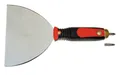 Produktbild: HAROMAC Breitspachtel Schraubgriffspachtel PH2 150 mm mit Bit schwarz blau