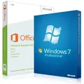 Produktbild: Windows 7 Professional + Office 2013 Home & Student Download 32/64 Bit