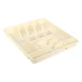 Produktbild: ENGELLAND Besteckkasten Besteckkorb Mit 9 Fächern 45 x 39 x 5 cm Beige