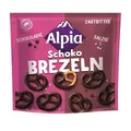 Produktbild: Alpia Schoko Brezeln Zartbitter salziges Brezeln in Schokolade 140g