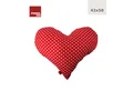 Produktbild: POWER INN Dekokissen POWER INN Herzkissen groß, Rot mit weißen Punkten, Dekokissen