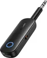 Produktbild: UGREEN CM403-80893B Bluetooth 5.0 Audio-Sender drahtloser Bluetooth-Sender und Empfängeradapter für drahtlose Musikstreaming mit Freisprechanruf – schwarz