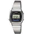 Produktbild: CASIO LA670WEA-1EF Uhr Damenuhr Edelstahl Resin 30m Digital Alarm schwarz