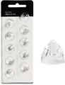 Produktbild: EWANTO miniFit 10er Blister 8 mm Open wie Oticon Kuppeln Ex-Hörer