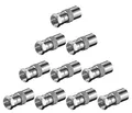 Produktbild: 10x F-Stecker - KOAX Kupplung Buchse SAT TV Kabel Adapter Verbinder Antennen IEC