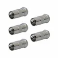 Produktbild: 5x F-Stecker > IEC Buchse SAT TV Koaxial Antennen Receiver Adapter Kupplung HDTV
