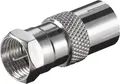 Produktbild: goobay F Adapter F Stecker Koax Buchse