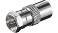 Produktbild: Adapter F: Wtyk F Gniazdo do kabla koncentrycznego - Połączenie, materiał obudow