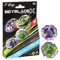Produktbild: Beyblade X Knife Shinobi 4-80HN und Keel Shark 3-80F Kreisel Dual Pack, mit X-Ce