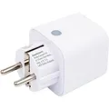 Produktbild: Shelly Plug M Gen3 white Smarter Zwischenstecker 13A Messfunktion WLAN BT weiß