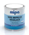 Produktbild: MIPA WBS Mipalux Weißlack Türenlack Holzlack seidenmatt 750ml weiß