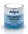 Produktbild: Mipa WBS Mipalux Weißlack Türenlack Holzlack seidenmatt 750ml weiß