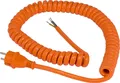 Produktbild: Anschluss Spiralkabel Anschlusskabel 1-5m Schuko Baustelle 230V Verlängerung