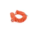 Produktbild: as Schwabe Spiralkabel 1m auf 5m dehnbar H07BQ-F 3G1,5 230V 16A Orange OVP