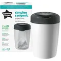 Produktbild: Tommee Tippee Simplee White Windelmülleimer + Ersatzkassette 1 St.