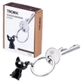 Produktbild: TROIKA® Schlüsselanhänger FELIX schwarz