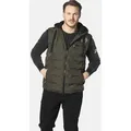 Produktbild: Jan Vanderstorm Steppweste ERKULF mit sechs praktischen Taschen grün 3XL (64)