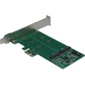 Produktbild: IT88885381 - PCIe x1 > 2x M.2 SATA, RAID 0/1/JBOD