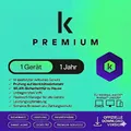 Produktbild: K PREMIUM Total Security 2026 1 Gerät / PC 1 Jahr | VPN Passwort Manager 2027