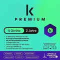 Produktbild: K PREMIUM Total Security 2026 5 Geräte / PC 2 Jahre | VPN Passwort Manager 2027