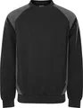 Produktbild: FRISTADS 300510-996 Sweatshirt 7148 GSM  Gr.L Schwarz/Grau