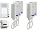 Produktbild: TCS PPA05-EN/02 pre:pack Audio Aufputz für 5 Wohneinheiten, mit Außenstation PAK 5 Klingeltasten + 5 x Türtelefon ISH3030 + Steuergerät BVS20